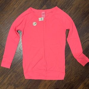 VS Pink• NWT long sleeve tee neon pink